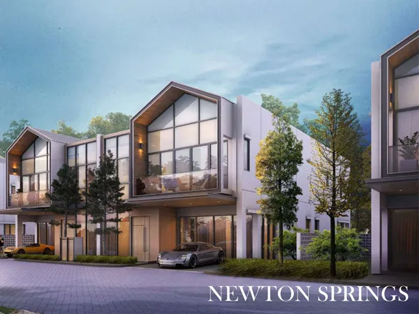 Rumah di cluster Newton Springs, The Sanctuary Collection